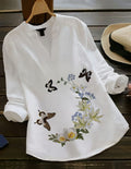 Wings Among Blossoms Art Top