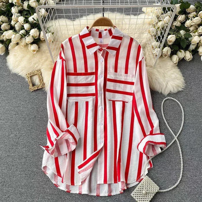 Women Striped Western Shirt