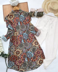 Tribal Design Top with Palazzo Set